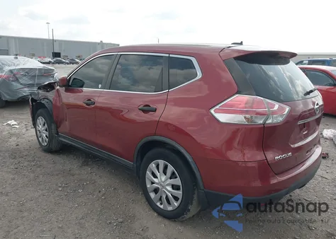 2016 Nissan Rogue S z USA, uszkodzony, nr VIN KNMAT2MT0GP626578